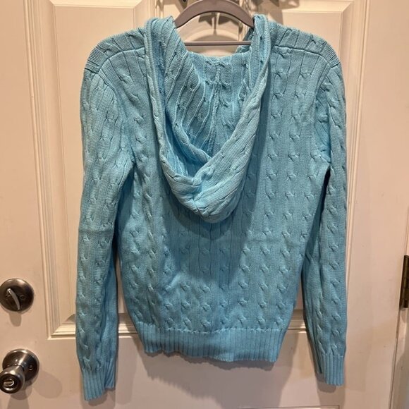 Polo Ralph Lauren Knit Zip up light blue - Picture 6 of 6